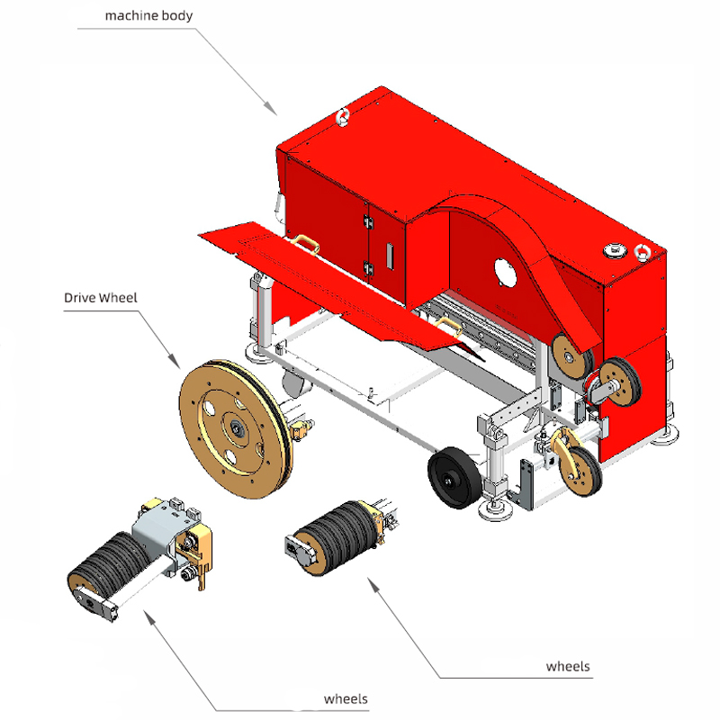 Канатная стенорезная машина TDSJ-B6