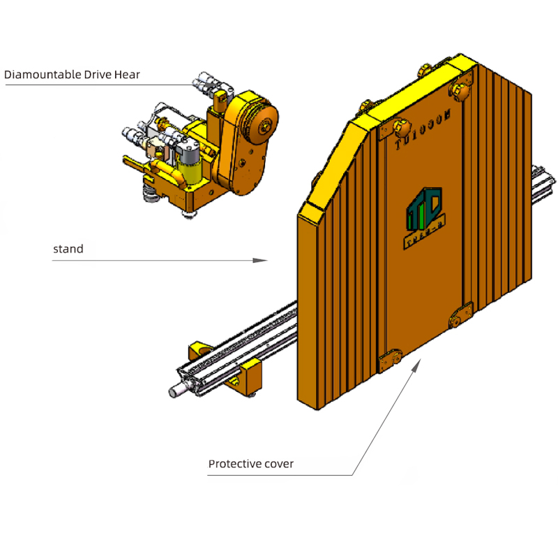 Гидравлическая стенорезная машина TDQJ-1